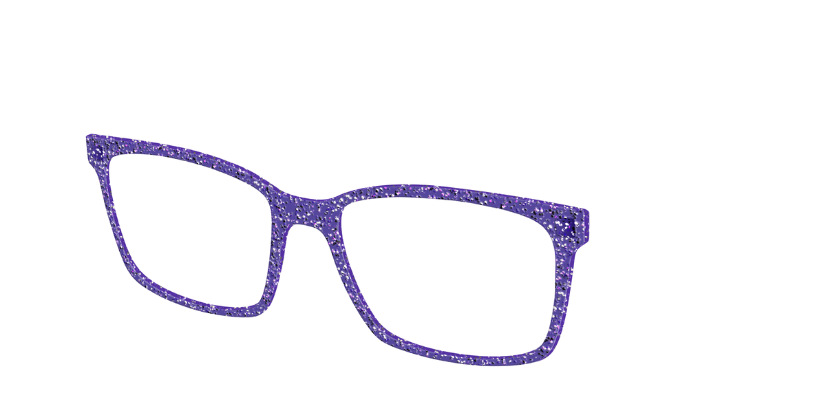 The Electric Purple Sparkle - Angle Top Image - Pair Eyewear