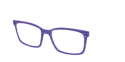 The Electric Purple Sparkle - Angle Top Thumbnail - Pair Eyewear