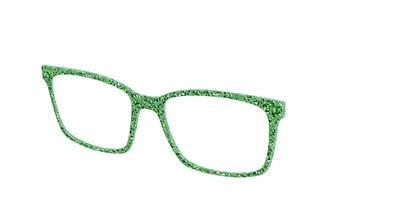 The Emerald Sparkle - Angle Top Thumbnail - Pair Eyewear