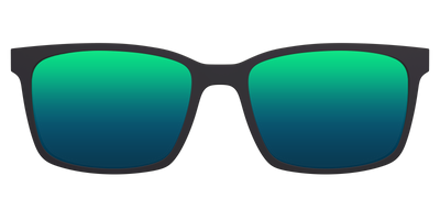 The Polarized Green Reflective Sun Top - Front Top Thumbnail - Pair Eyewear