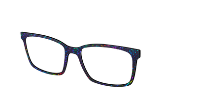The Holographic Dots - Angle Top Thumbnail - Pair Eyewear