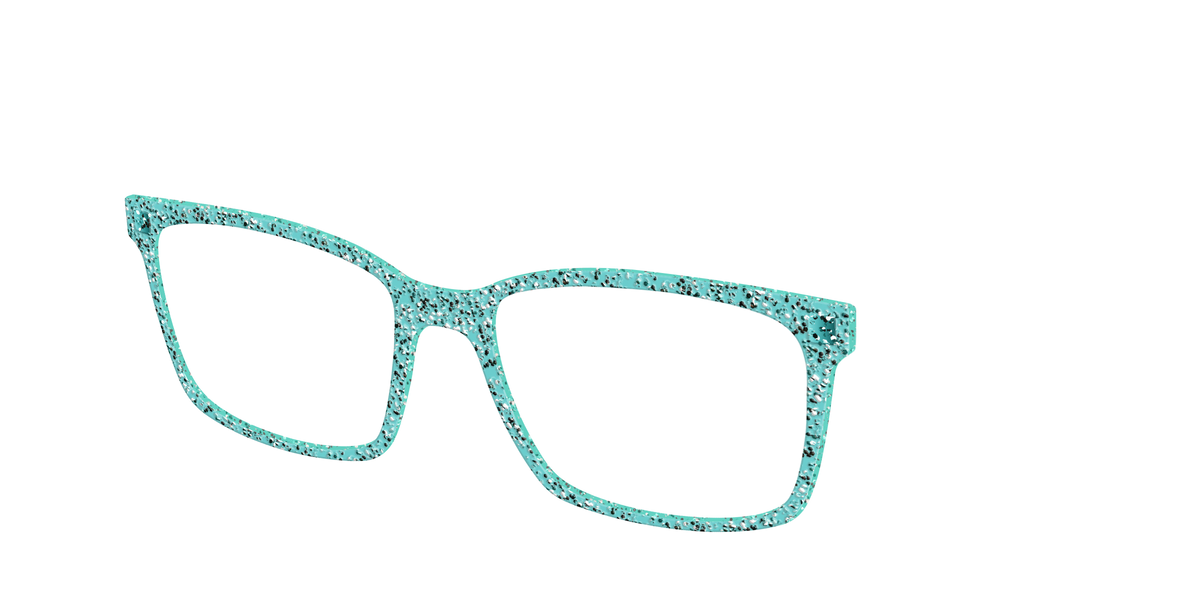 The Mint Sparkle - Angle Top Image - Pair Eyewear