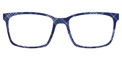 The Navy Twill Plaid - Front Top Thumbnail - Pair Eyewear