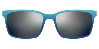 The Polarized Ocean Blue Sun Top - Front Top Thumbnail - Pair Eyewear
