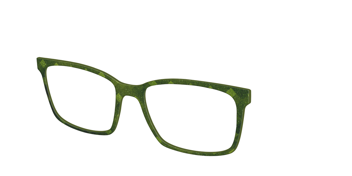 The Olive Geo - Angle Top Image - Pair Eyewear