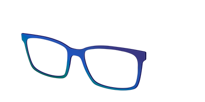 The Peacock Ombre - Angle Top Thumbnail - Pair Eyewear