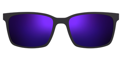 The Polarized Purple Reflective Sun Top - Front Top Thumbnail - Pair Eyewear