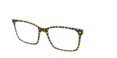 The Rainbow Paw Print - Angle Top Thumbnail - Pair Eyewear