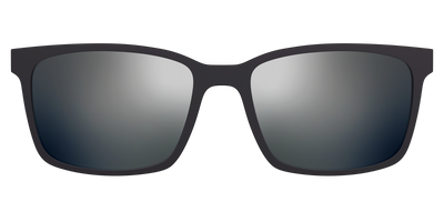 The Polarized Silver Reflective Sun Top - Front Top Thumbnail - Pair Eyewear