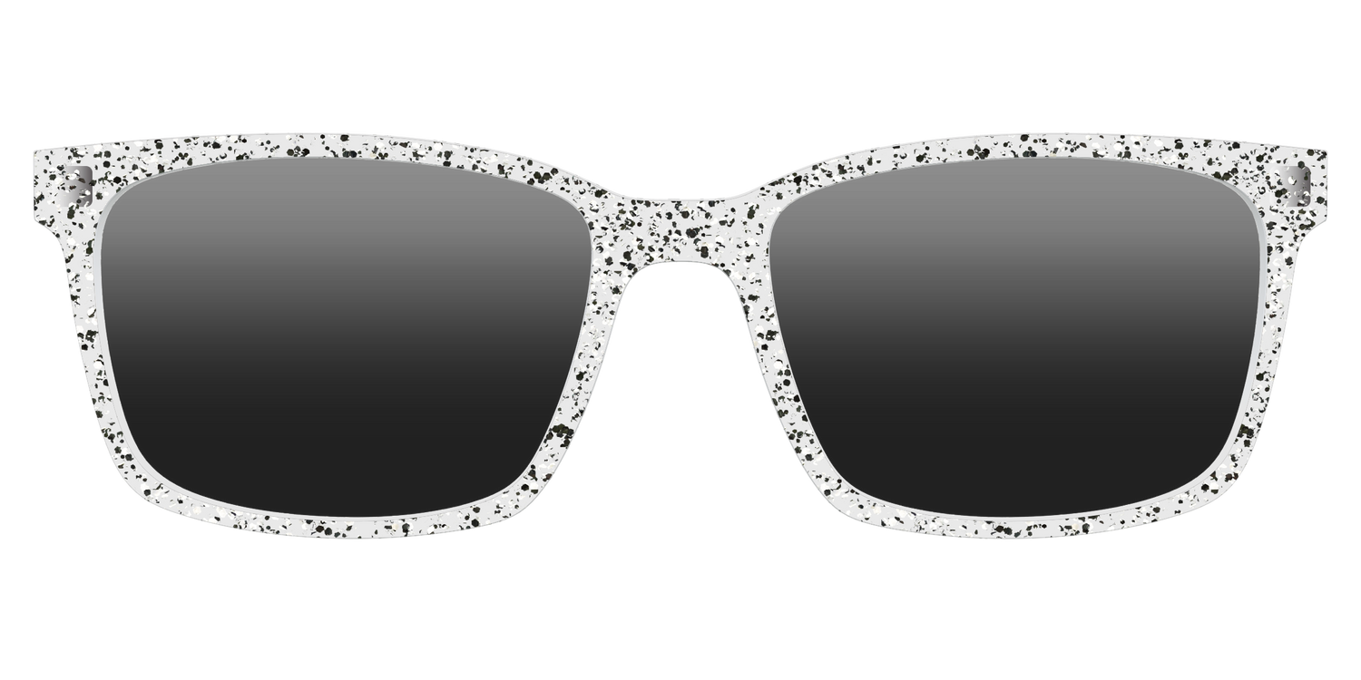 The Polarized Silver Sparkle Sun Top