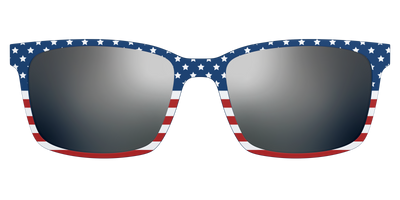 The Polarized Stars & Stripes Sun Top - Front Top Thumbnail - Pair Eyewear