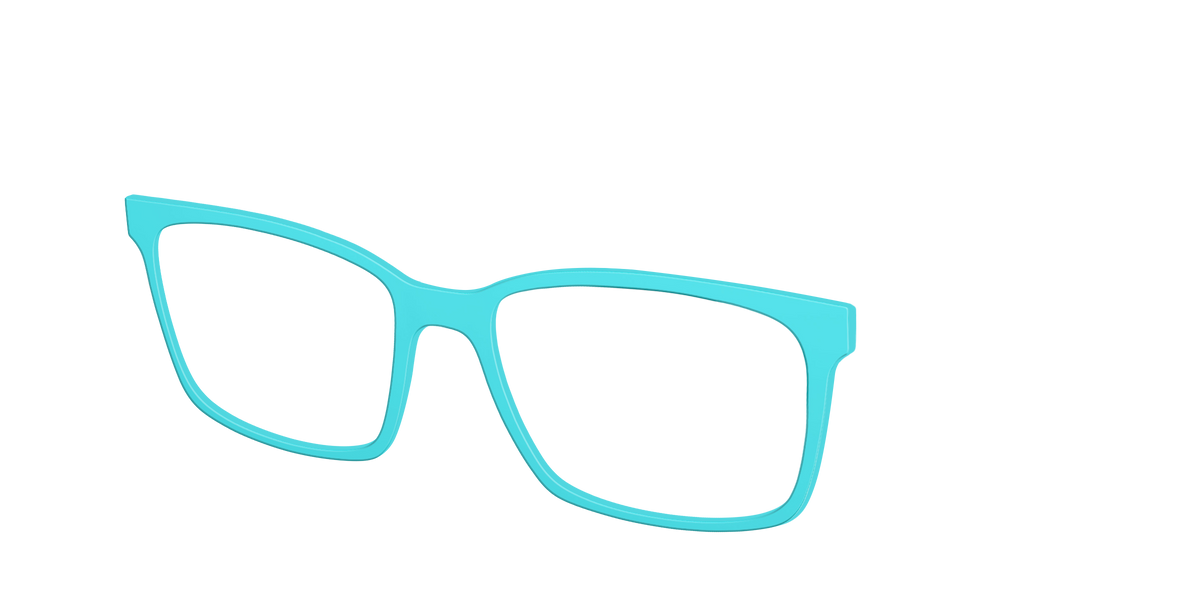The Turquoise - Angle Top Image - Pair Eyewear