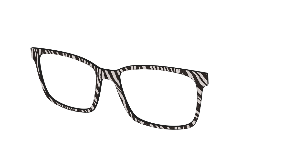 The Zebra Stripes - Angle Top Image - Pair Eyewear
