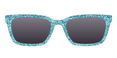 The Polarized Aquamarine Sparkle Sun Top - Front Top Thumbnail - Pair Eyewear
