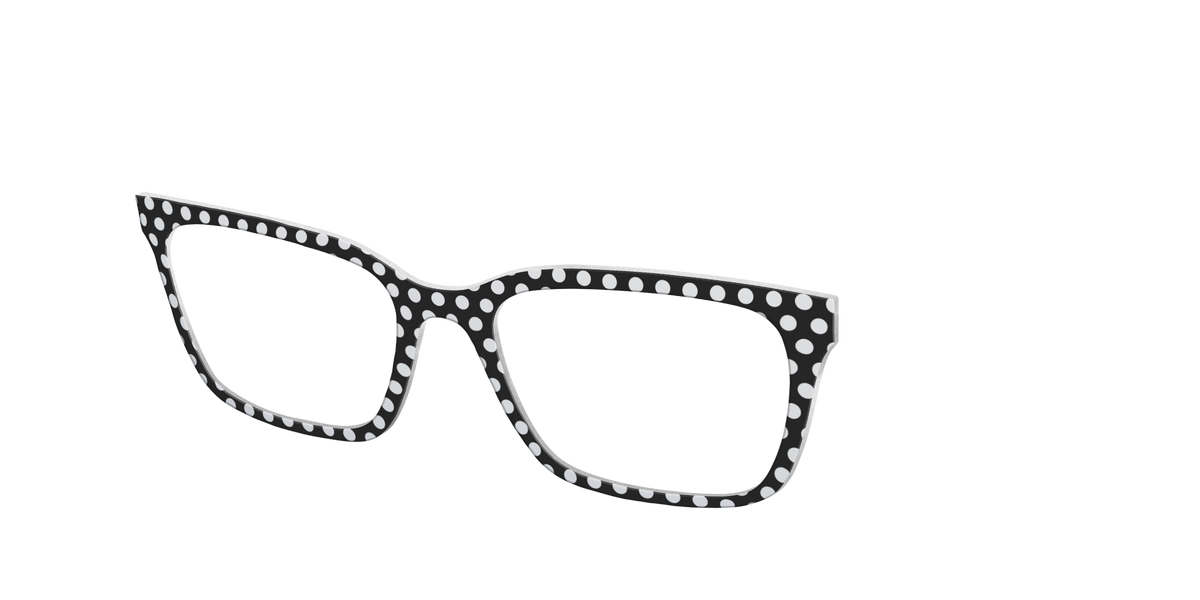 The Black Polka Dots - Angle Top Image - Pair Eyewear