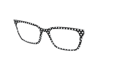 The Black Polka Dots - Angle Top Thumbnail - Pair Eyewear