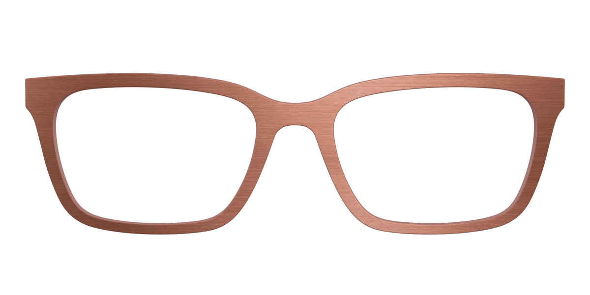 The Brushed Champagne - Front Top Image - Pair Eyewear