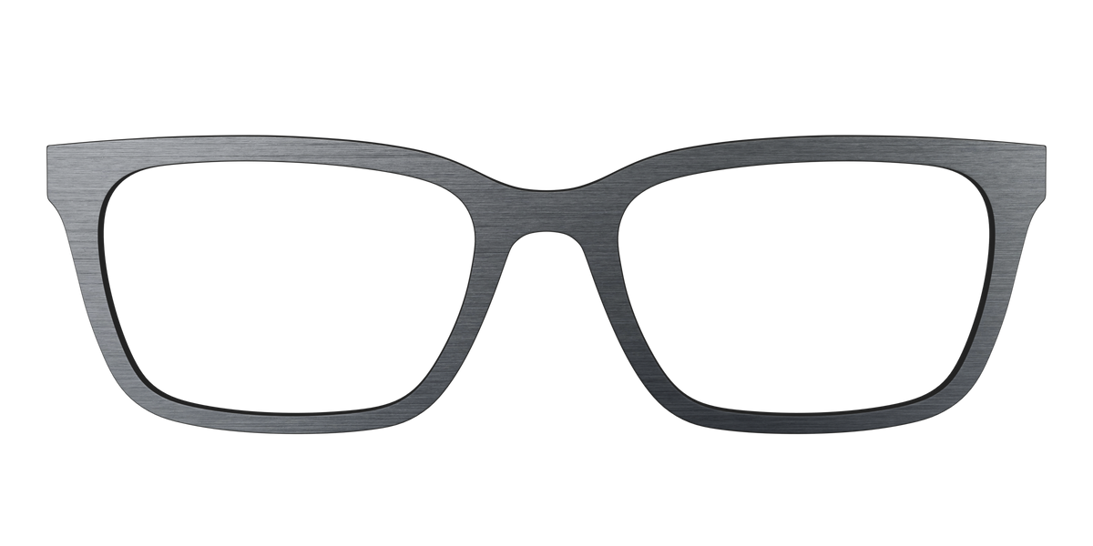 The Brushed Nickel - Front Top Image - Pair Eyewear