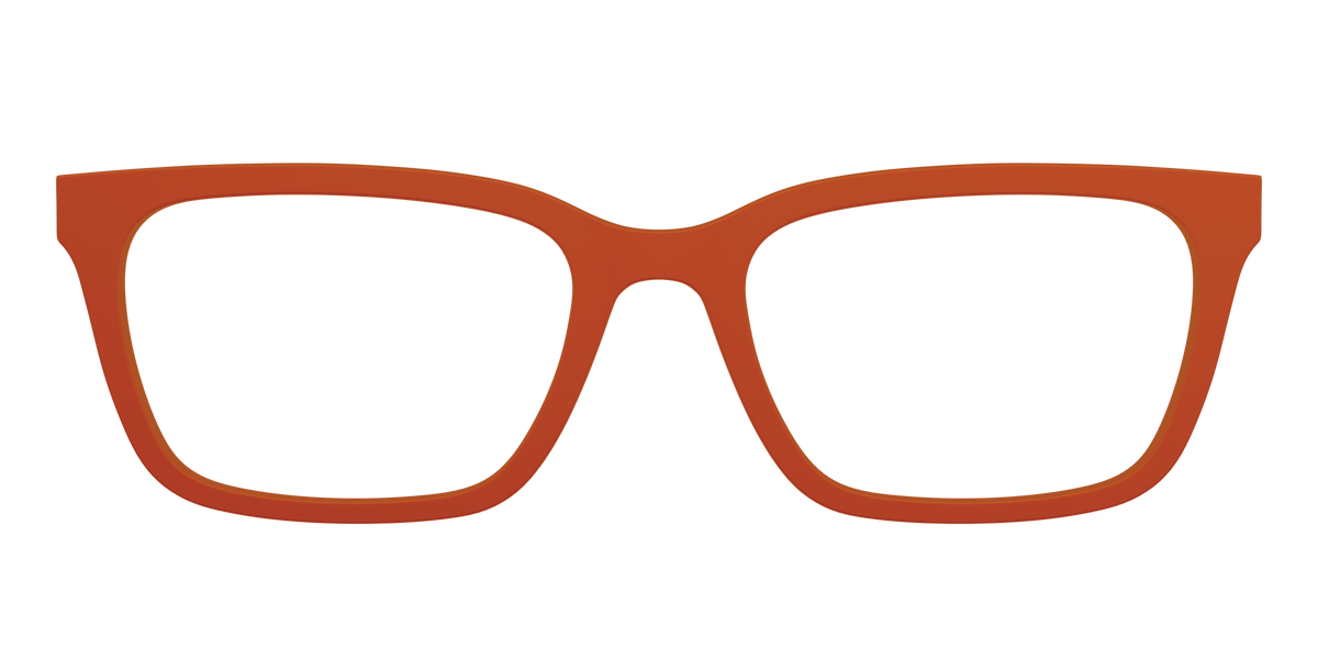 The Burnt Orange - Front Top Image - Pair Eyewear