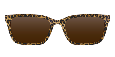 The Polarized Cheetah Spots Sun Top - Front Top Thumbnail - Pair Eyewear