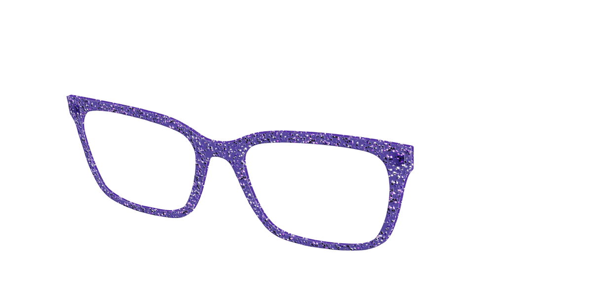 The Electric Purple Sparkle - Angle Top Image - Pair Eyewear