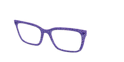 The Electric Purple Sparkle - Angle Top Thumbnail - Pair Eyewear