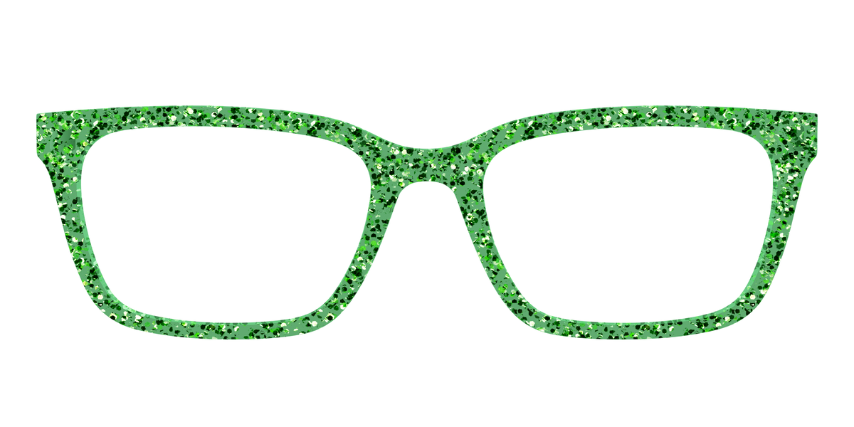 The Emerald Sparkle - Front Top Image - Pair Eyewear