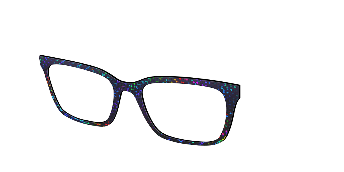 The Holographic Dots - Angle Top Image - Pair Eyewear
