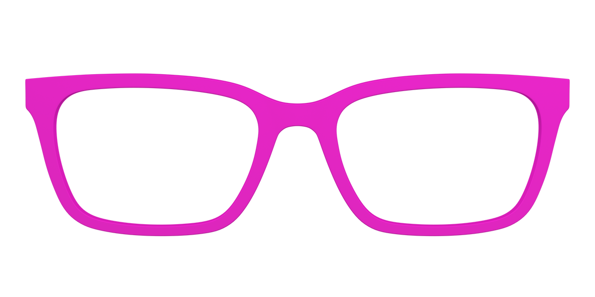 The Hot Pink - Front Top Image - Pair Eyewear