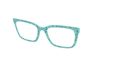 The Mint Sparkle - Angle Top Thumbnail - Pair Eyewear