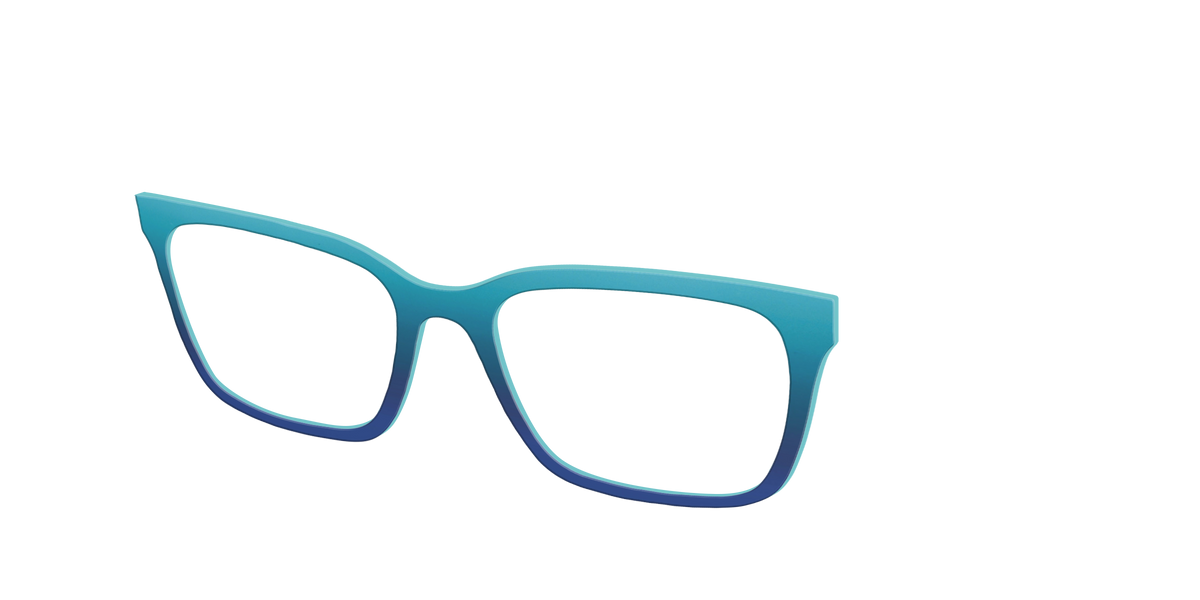 The Ocean Blue - Angle Top Image - Pair Eyewear