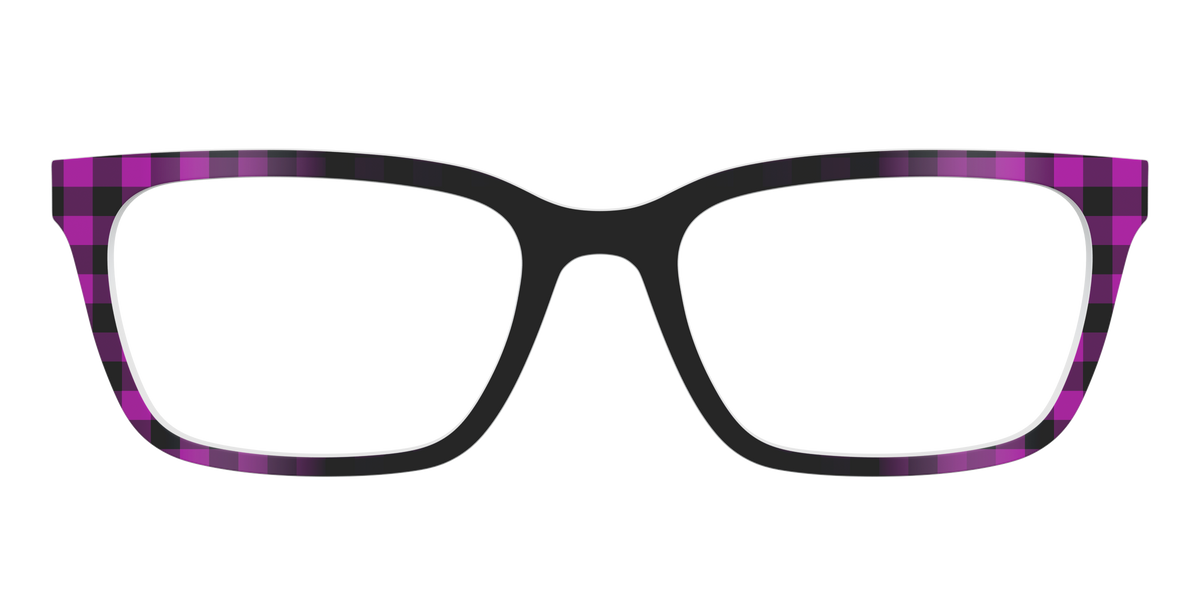 The Reimagined Plaid - Front Top Image - Pair Eyewear