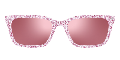 The Polarized Rose Gold Sparkle Sun Top - Front Top Thumbnail - Pair Eyewear