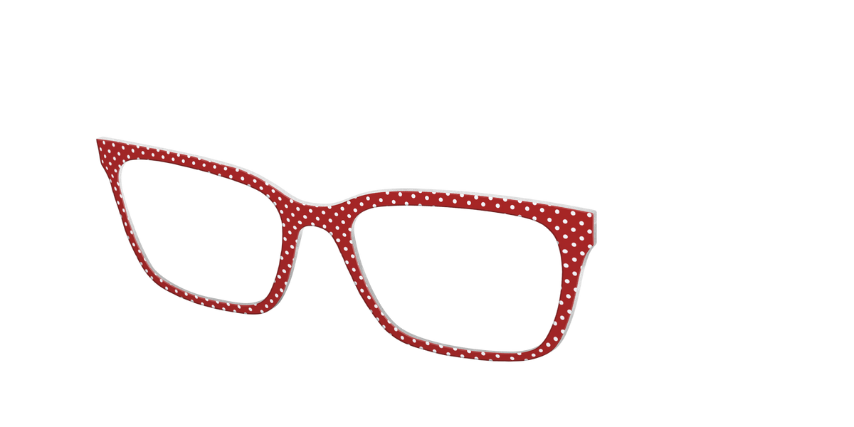 The Ruby Pin Dot - Angle Top Image - Pair Eyewear