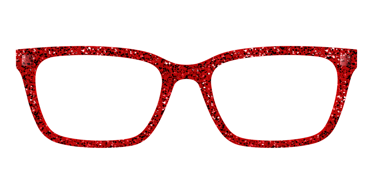 The Ruby Sparkle - Front Top Image - Pair Eyewear