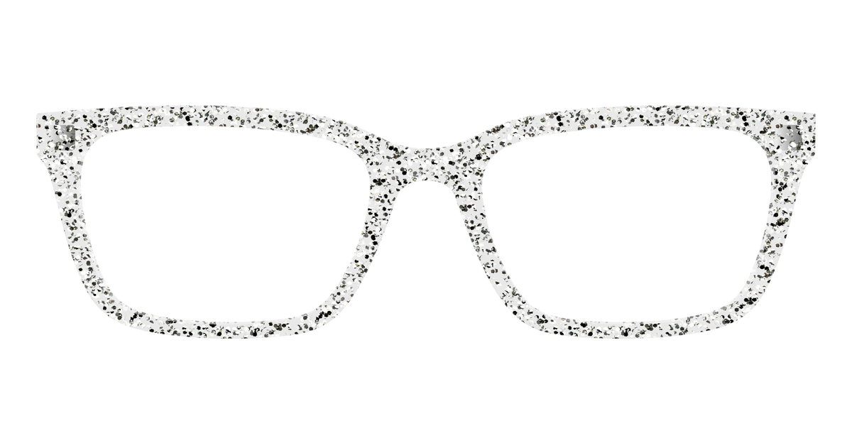 The Silver Sparkle - Front Top Image - Pair Eyewear