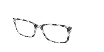 The B&W Plaid - Angle Top Thumbnail - Pair Eyewear