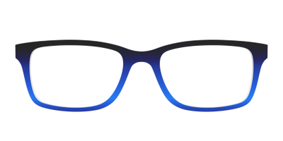 The Black to Blueberry Gradient - Front Top Thumbnail - Pair Eyewear