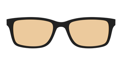 The Black With Umber Brown lens - Front Top Thumbnail - Pair Eyewear