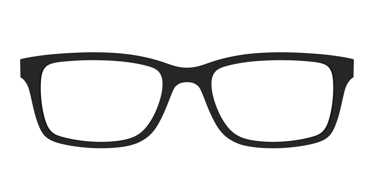 The Black - Front Top Image - Pair Eyewear