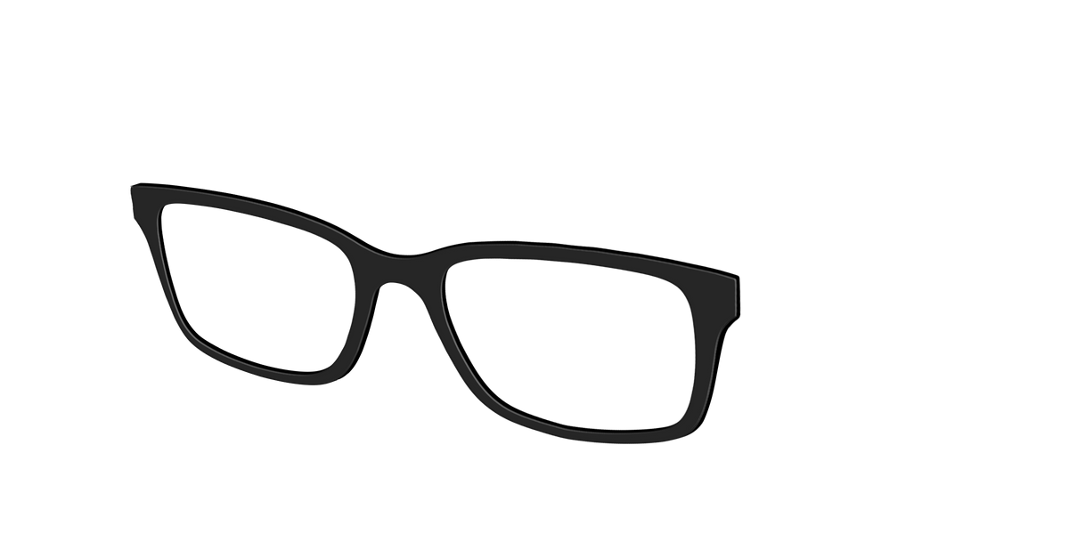 The Black - Angle Top Image - Pair Eyewear
