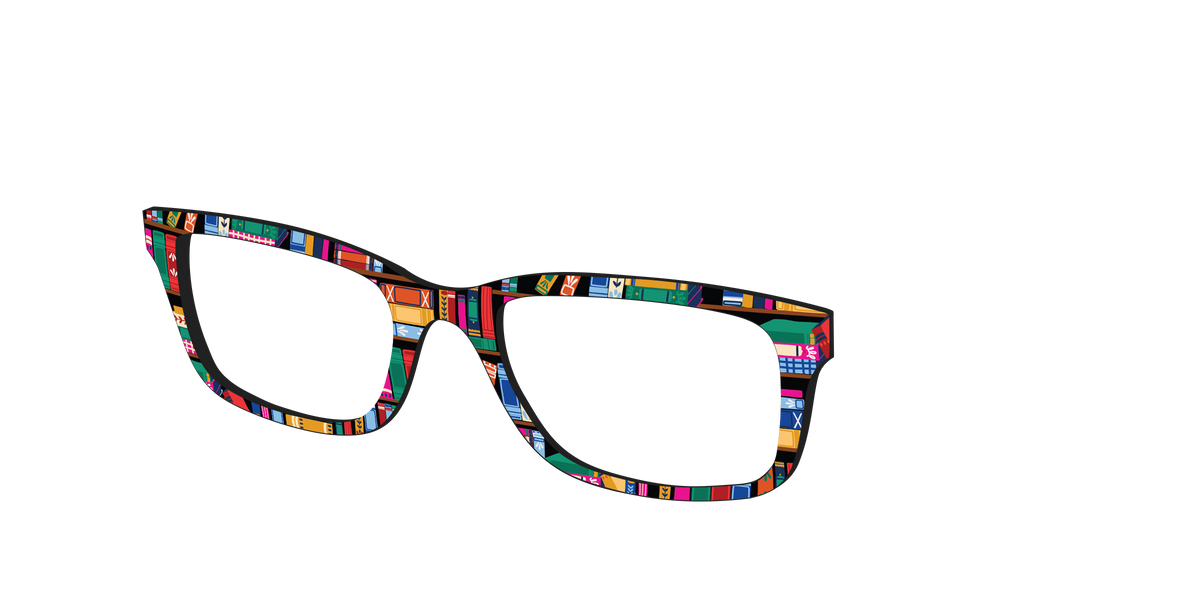 The Book Club - Angle Top Image - Pair Eyewear