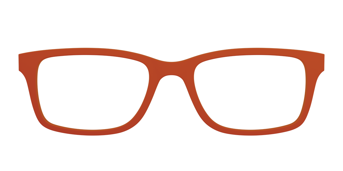 The Burnt Orange - Front Top Image - Pair Eyewear