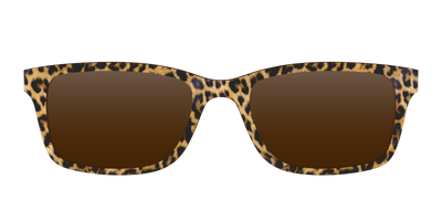 The Polarized Cheetah Spots Sun Top - Front Top Thumbnail - Pair Eyewear