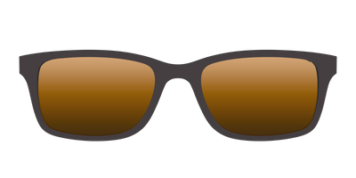 The Polarized Gold Reflective Sun Top - Front Top Thumbnail - Pair Eyewear