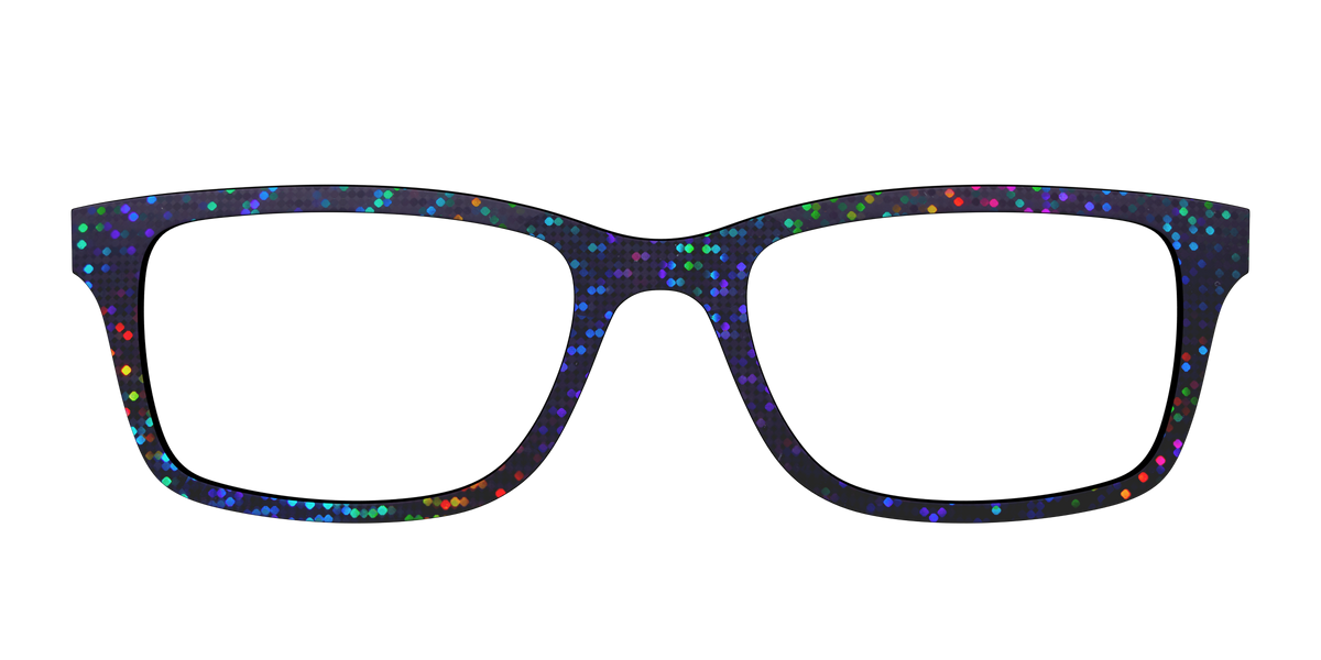 The Holographic Dots - Front Top Image - Pair Eyewear