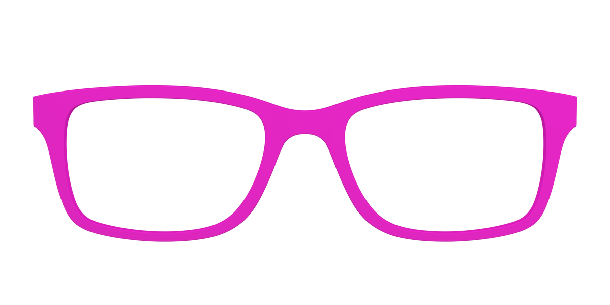 The Hot Pink - Front Top Image - Pair Eyewear