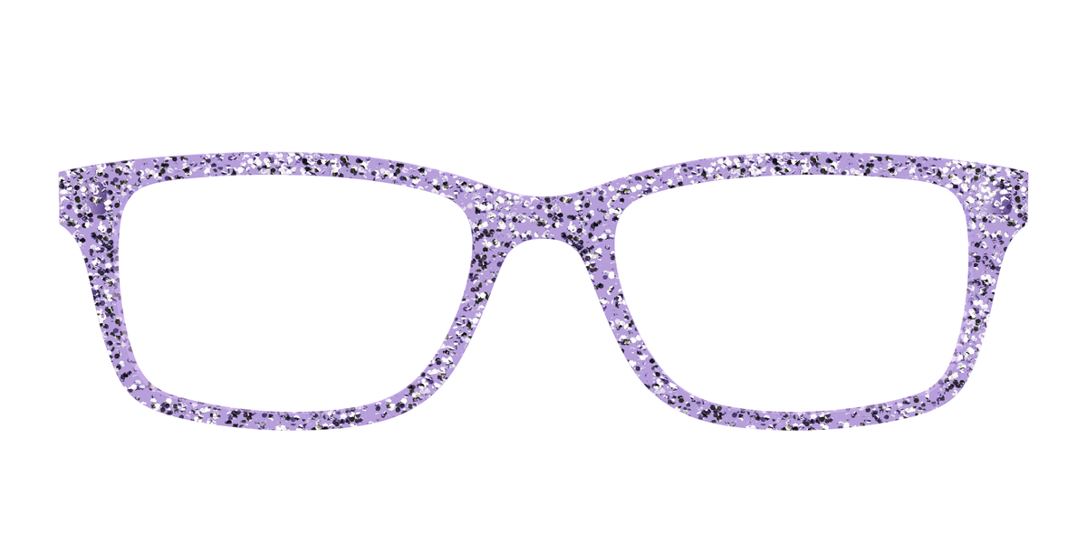 The Lavender Sparkle - Front Top Image - Pair Eyewear