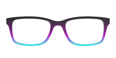 The Licorice to Seafoam Gradient - Front Top Thumbnail - Pair Eyewear