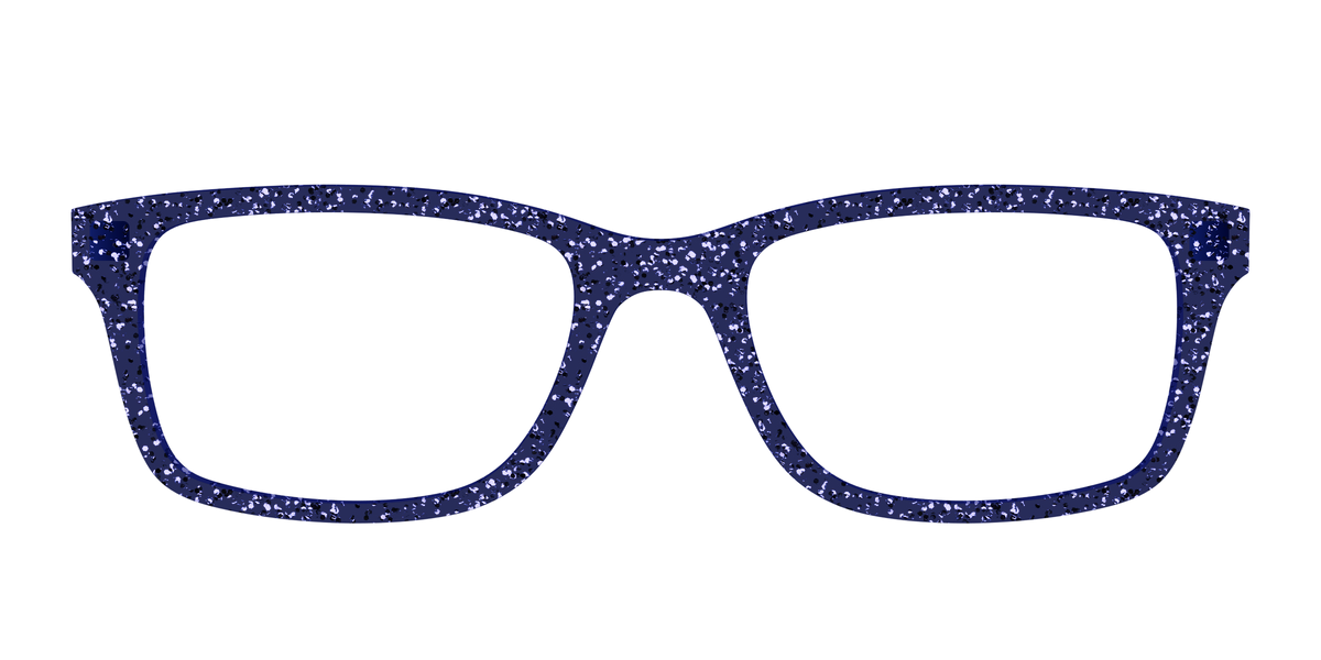 The Navy Sparkle - Front Top Image - Pair Eyewear